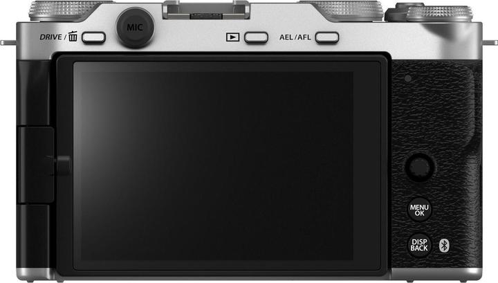 Actual product image Fujifilm X-M5 System camera with XC 15-45mm lens, silver (26.10 Mpx, APS-C / DX)