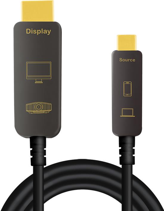 Immagine prodotto LogiLink cavo usb usb 3.2 usb-c a hdmi 20 m (20 m, HDMI)