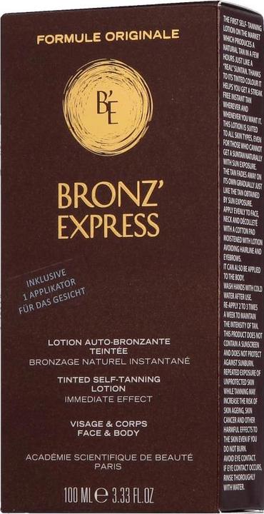 Produktbild Bronz Express Bronz'Express Tinted Self-Tanning Lotion 100 ml (Selbstbräunungsserum, 100 ml)