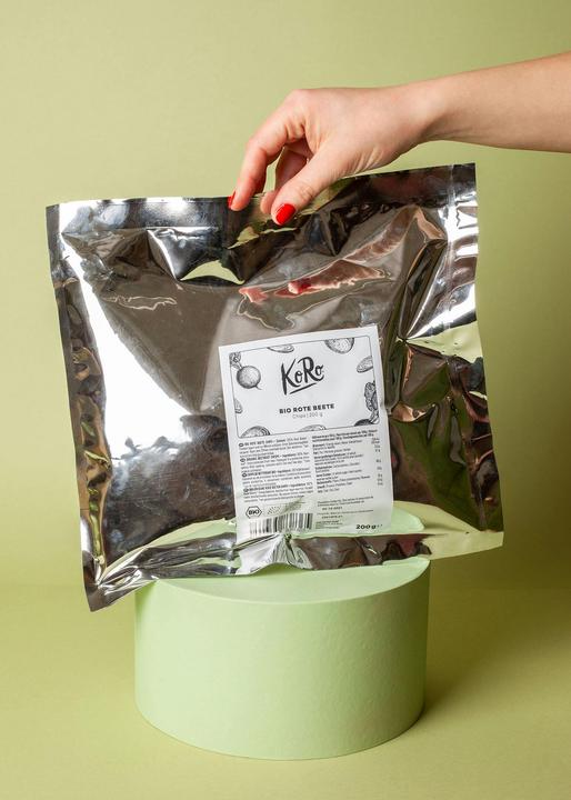 Immagine prodotto KoRo Patatine secche di barbabietola biologica (200 g)