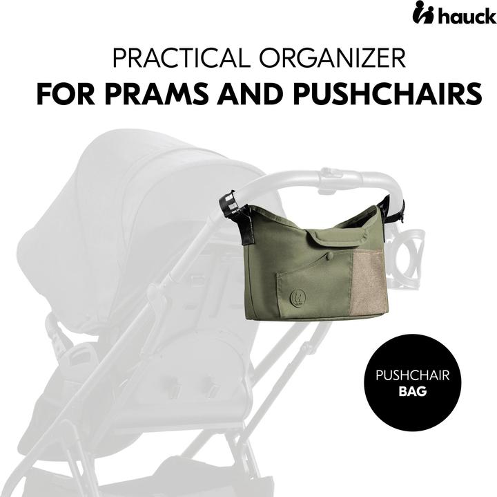 Actual product image Hauck Pushchair Bag Olive