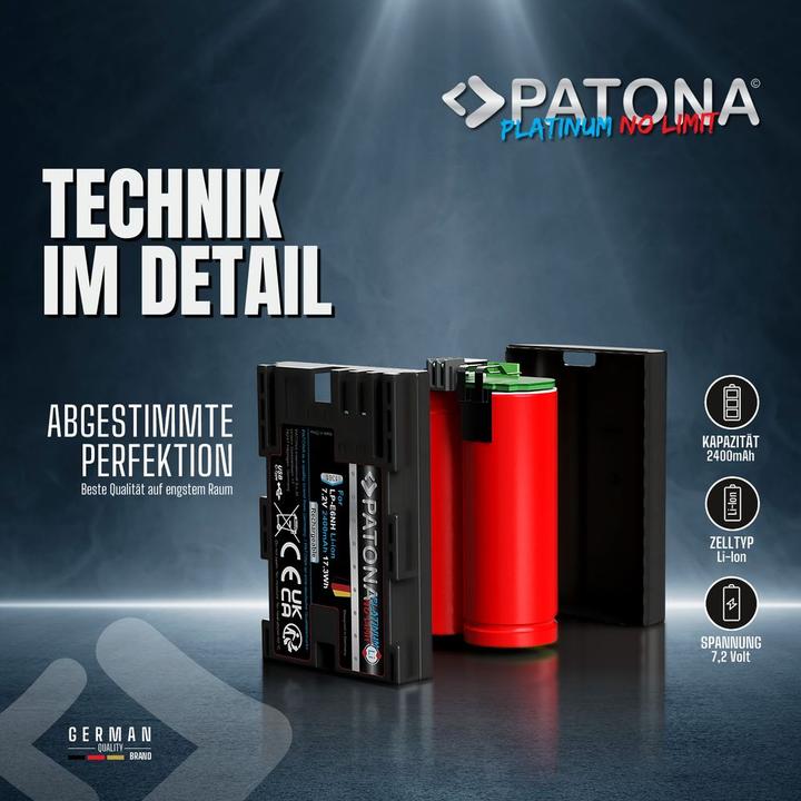 Produktbild Patona Platinum LP-E6NH (Akku)