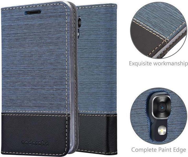 Actual product image Cadorabo Book Jeans Optics Cover (LG X Screen)
