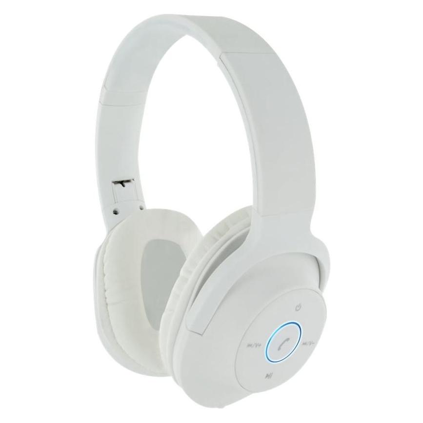 Schwaiger Casque supra-auriculaire Bluetooth avec microphone et télécommande "Headset Gaming (Filaire, Sans fil), Casque gaming, Blanc