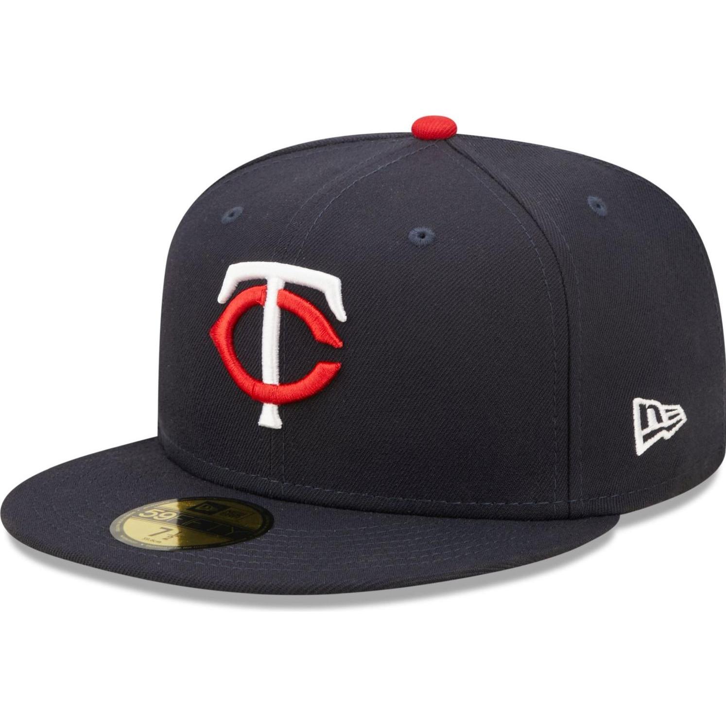 New Era, Herren, Cap, 59Fifty Authentic Onfield Minnesota Twins, Blau, (8)