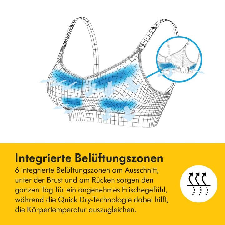 Actual product image Medela Keep Cool Ultra Bra white (M)