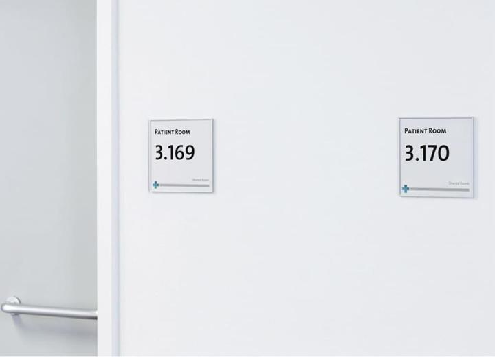 Produktbild Moedel MADRID Silver Line™ Türschild