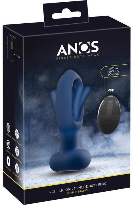 Actual product image Anos RC Flicking Tongue Butt Plug