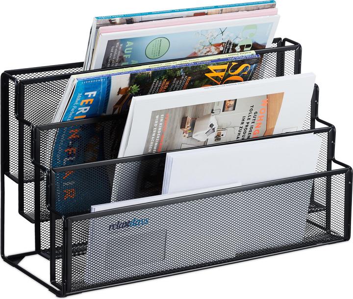 Immagine prodotto Relaxdays Porta riviste (45 x 18 x 26 cm)