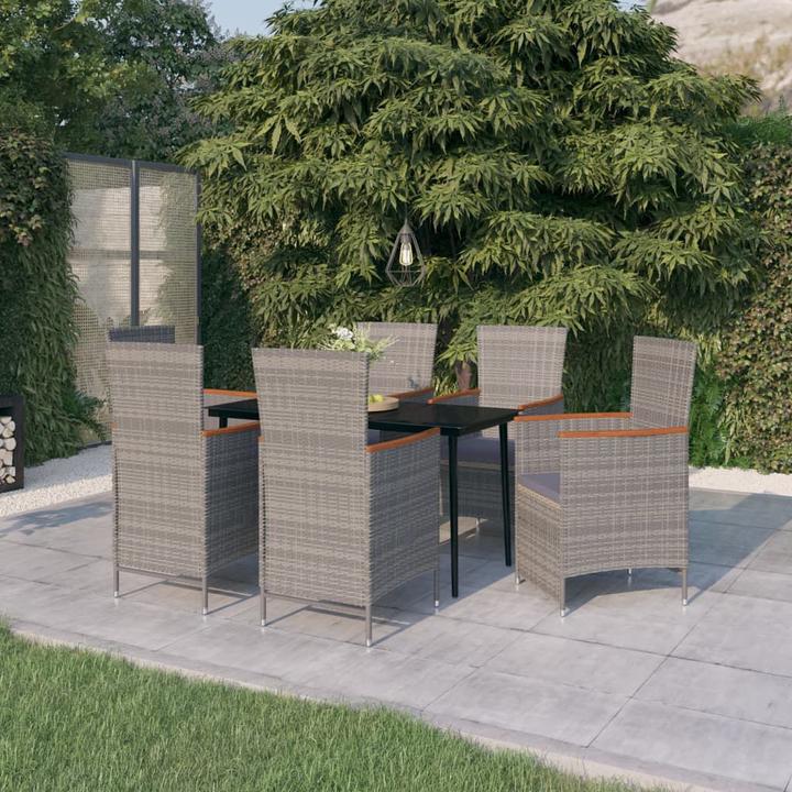 Produktbild vidaXL Garten Essgruppe (140 x 70 x 74 cm)