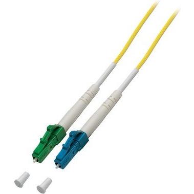Helos Fibre optic patch cable LC-APC/LC-PC Simplex G657 9/125µm OS2 ...