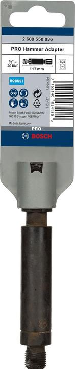 Produktbild Bosch Professional Zubehör PRO Hammer Adapter, SDS max auf Schaft