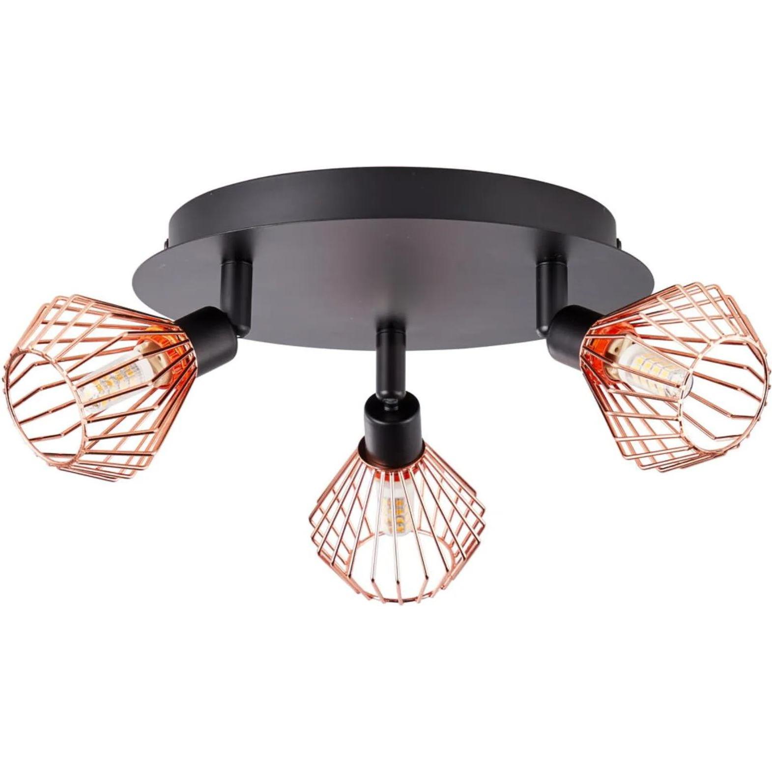 Brilliant Nero Applique + Plafoniera, Dalma (G9)