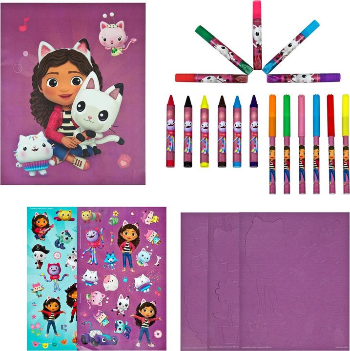 Produktbild Undercover Gabby's Dollhouse Deluxe Set (2 Sticker)