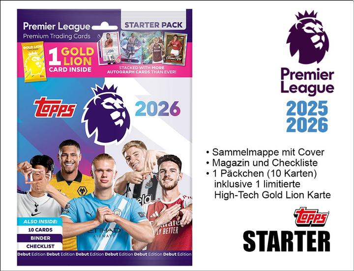 Productafbeelding Topps - Premier League Starter Pack (PL25-02) (Duits)