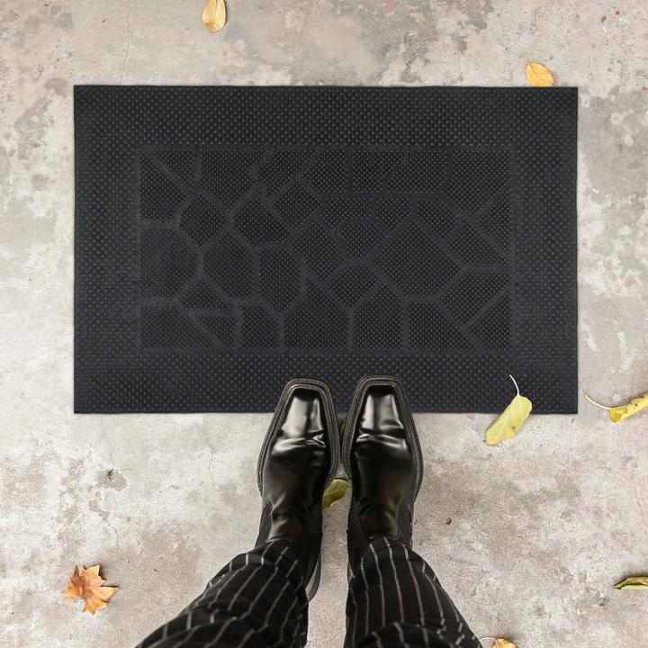 Immagine prodotto Relaxdays Zerbino-gomma esterno (60 x 40 x 0,5 cm)