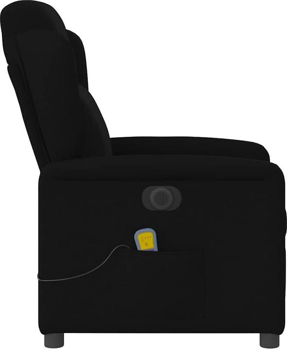 Produktbild vidaXL Massagesessel Elektrisch Schwarz Stoff