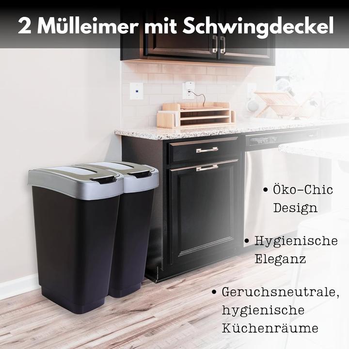 Produktbild 2friends Duo Mülleimer (100 l)