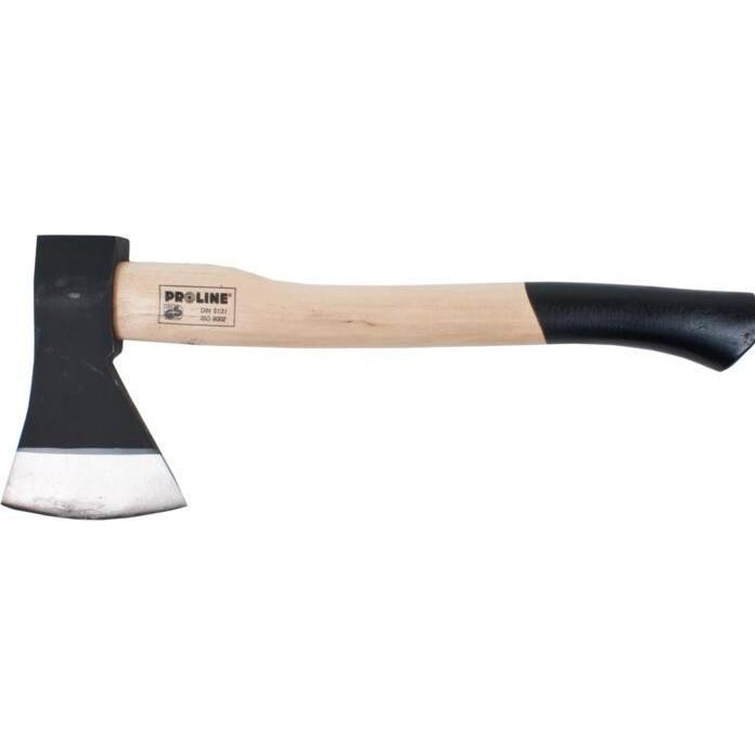 Proline, Axt + Beil, 12712 Ax with wooden handle 1250g, 700mm