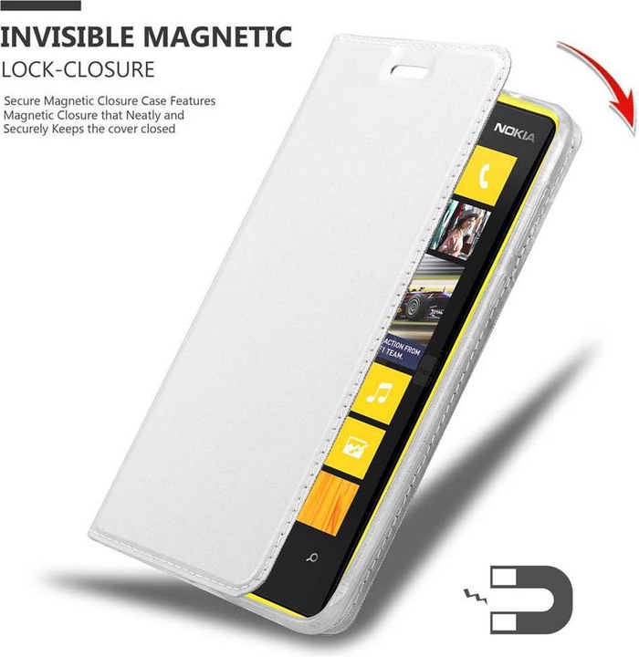 Actual product image Cadorabo Book Classy Style Cover (Nokia Lumia 920)
