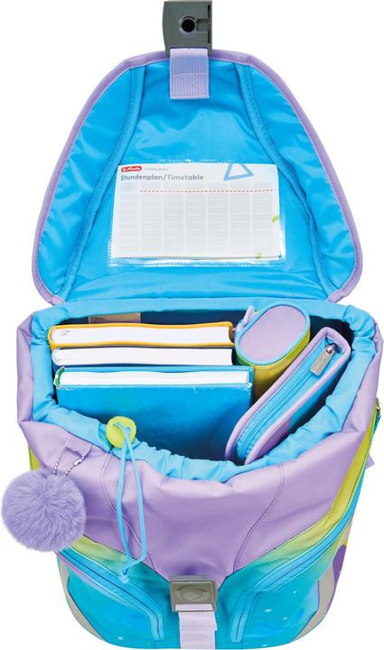 Actual product image Herlitz SoftLight Greenline Little Monster primary school satchel (18 l)