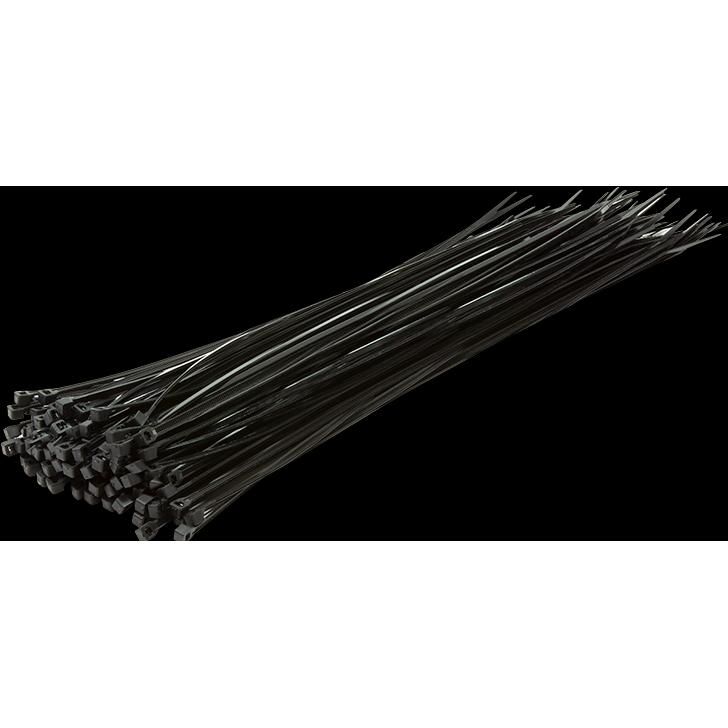 LogiLink, Kabelbinder, Kabelbinder 100 Stück, Länge: 500 mm, Stärke: 4,4 mm, schwar (Kunststoffkabelbinder, 500 mm, 100 ...