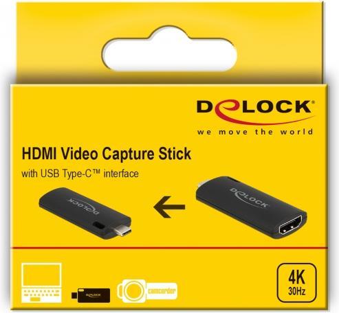 Immagine prodotto Delock Chiavetta di acquisizione video HDMI USB Tipo-C