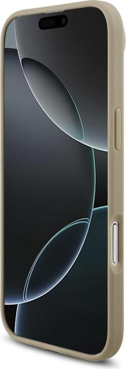 Produktbild Lacoste Case Petit Pique Lacquer Logo MagSafe for iPhone Air taupe (Apple iPhone Air)