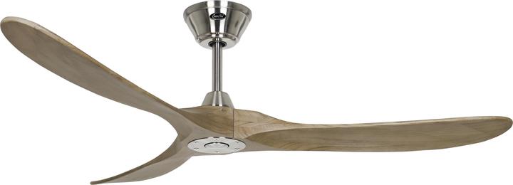 Brushed chrome, Oak medium