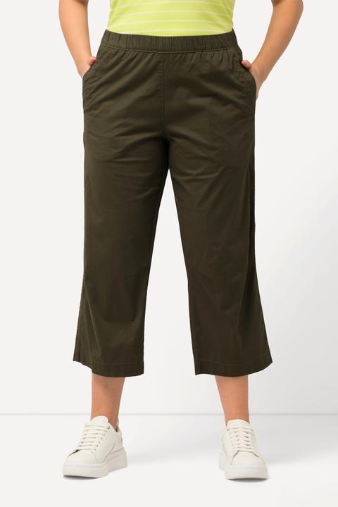 Produktbild Ulla Popken 7/8-Hose Ruby, geformtes Knie, gerades Bein, Elastikbund (42)