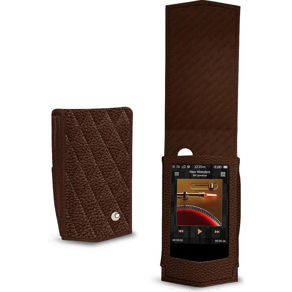Noreve Lederschutzhülle vertikal, MP3 Tasche + Hülle, Braun
