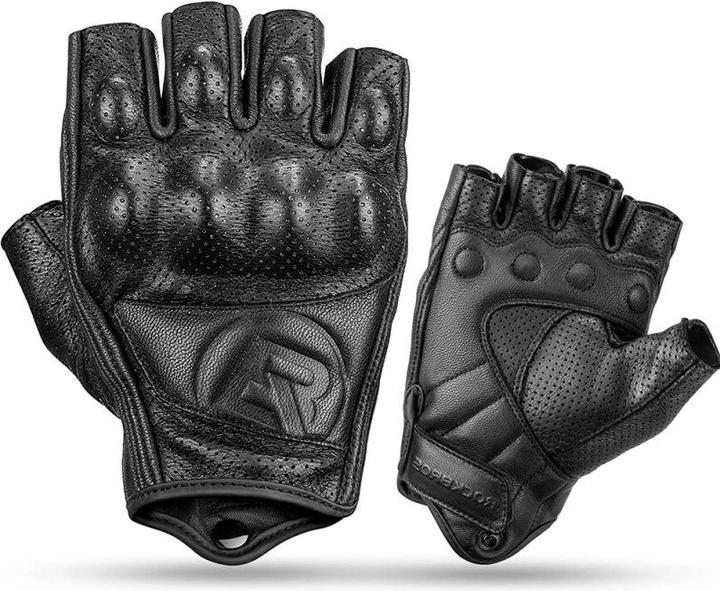 Image du produit Rockbros 16220006002 M gants de moto en cuir - noir (Femmes, Hommes, M)