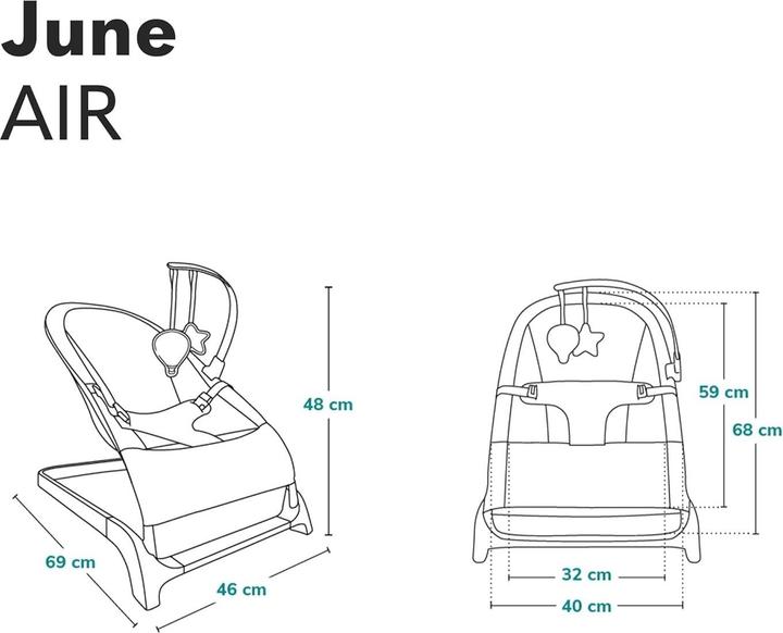 Produktbild Lionelo June Air