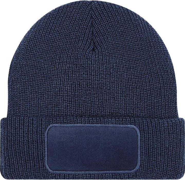 Actual product image Beechfield Thinsulate Removable Patch Beanie (One size)