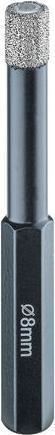 Actual product image technocraft Diamond drill (8 millimetres)