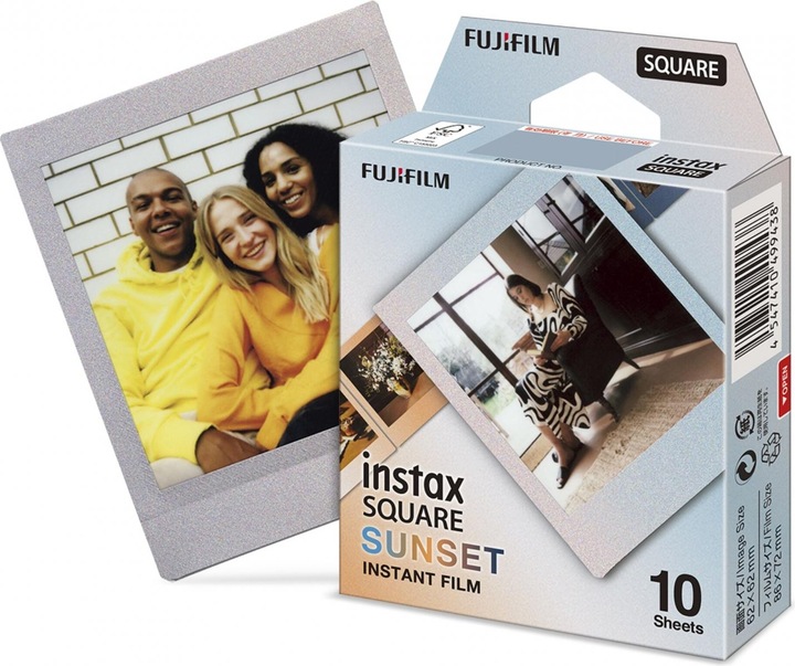 Immagine prodotto Fujifilm instax Square Film Sunset Rainbow (Quadrato delle imposte SQ10, Quadrato delle imposte SQ6, Quadrato delle imposte SQ20)