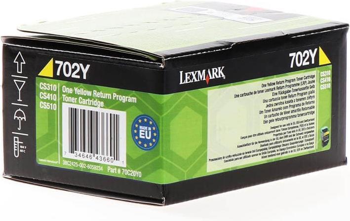 Image du produit Lexmark 70c20y0 (Y)
