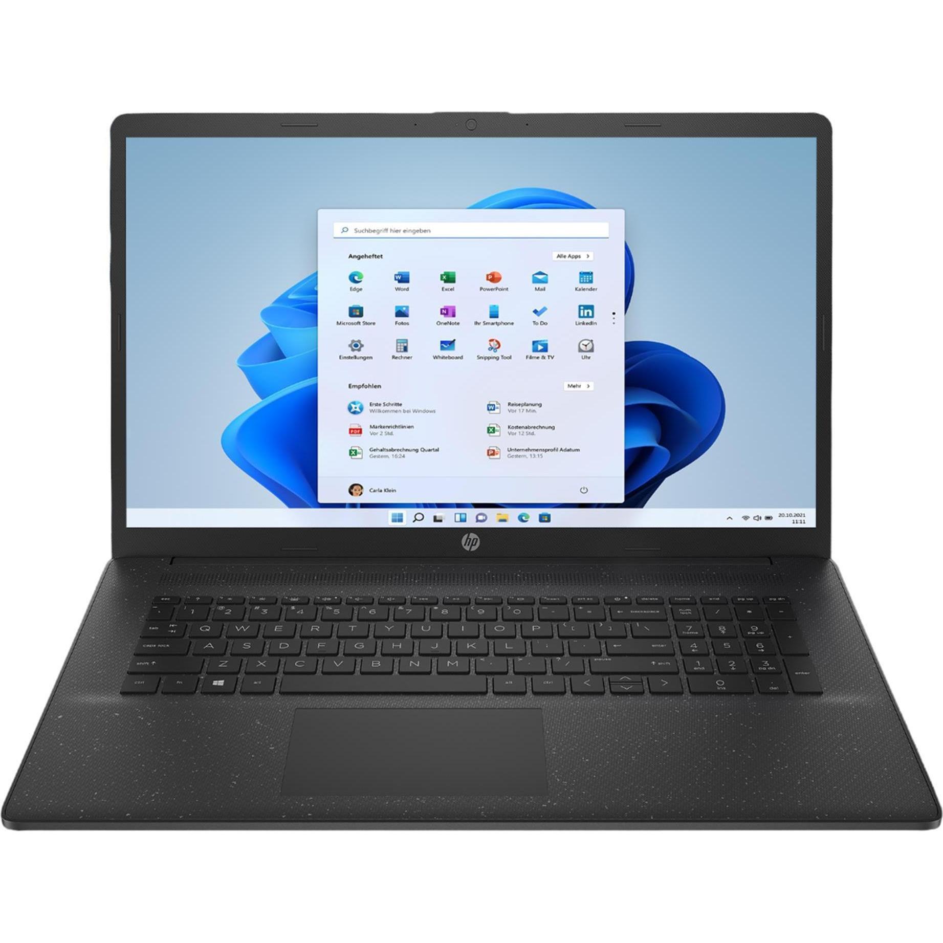 HP 17,3" Laptop AMD Ryzen 3 7320U 4.1 GHz, 512GB 8GB DDR5 Windows 11 Office 2024 (17.30", 512 GB, 8 