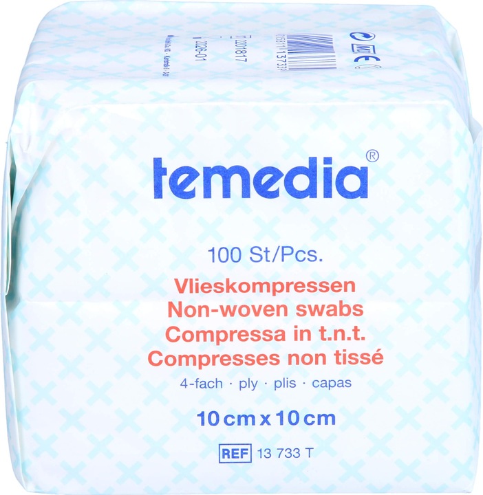 Actual product image Holthaus TISSUE COMPRESSION UNSTERIL 4FACH 10X10CM, 100 pcs COM