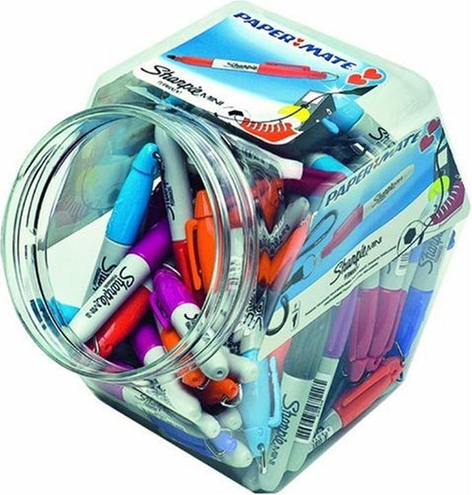 Produktbild Sharpie Permanentmarker Mini sortiert (72x)