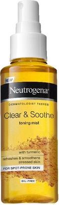 Actual product image Neutrogena Clear & Soothe Turmeric Face Mist 125ml (Face toner, 125 ml)