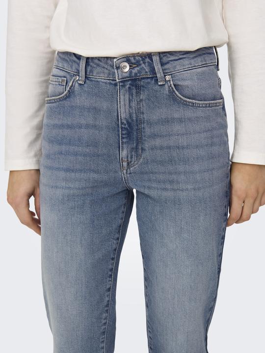 Produktbild Only Gerade geschnitten Hohe Taille Jeans Straight-Fit jeans (W26/L30)