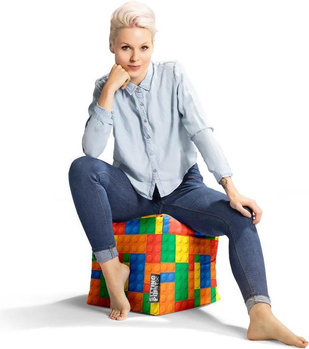 Actual product image Sitting Point Cube Bricks