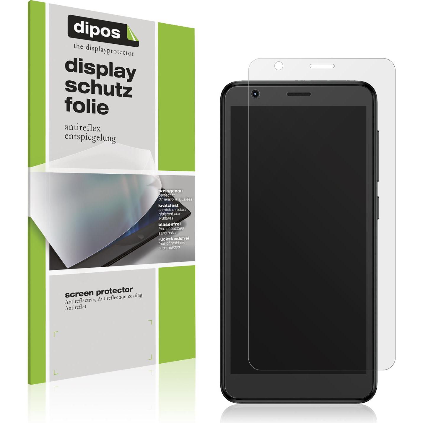 Dipos Displayschutzfolie Antireflex (5 Stück, ZTE Blade A31), Smartphone Schutzfolie, Transparent