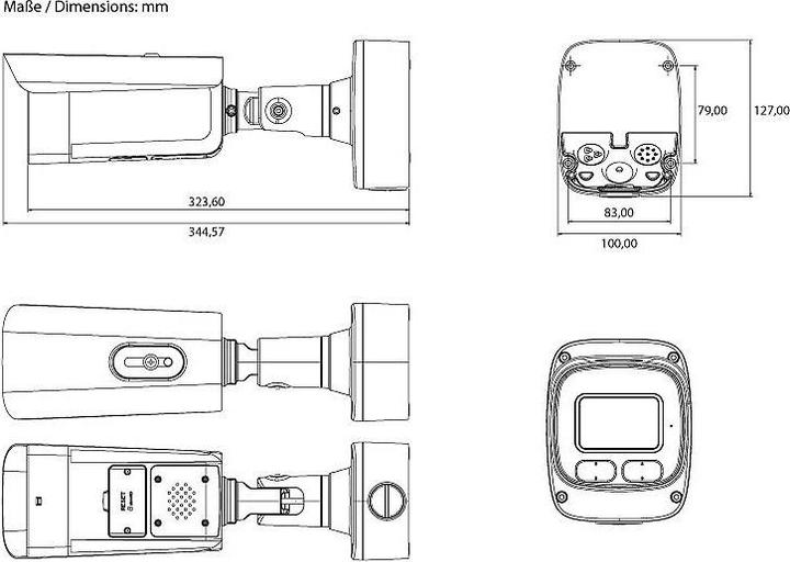 Actual product image Eneo INB-68M0550MJBA IP-Kamera inkl. Anschlussbox