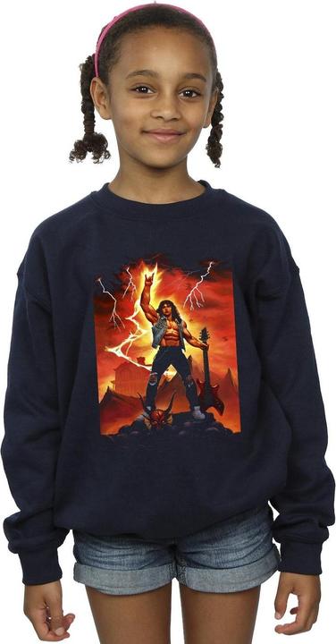Produktbild Netflix Stranger Things Hell Guitar Sweatshirt Mädchen (128)