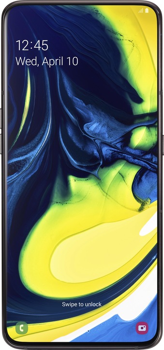 Produktbild Samsung Galaxy A80 EU (128 GB, Phantom Black, 6.70", Dual SIM, 48 Mpx, 4G)