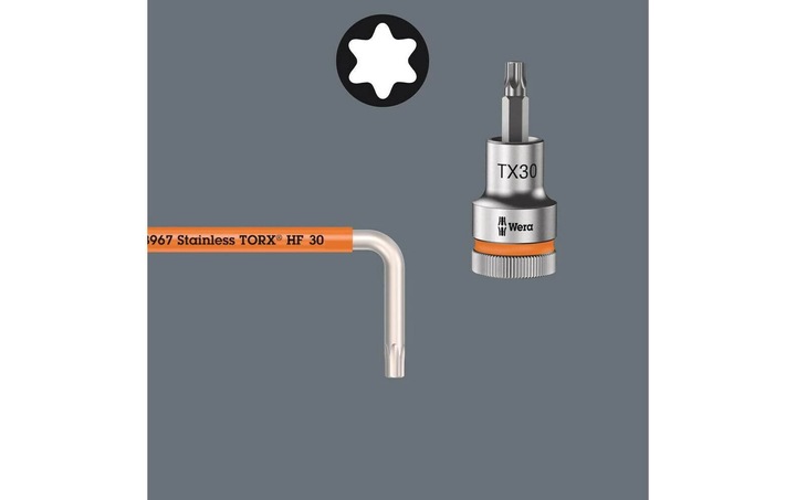 Image du produit Wera 3967/9 TX SXL Multicolour HF Stainless 1