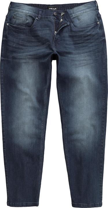Image du produit Men+ Jean ventre confort. Taille élastique. Coupe Tapered Loose Fit, 5 poches - jusqu'au 74 (58)