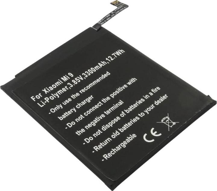 MI☆ XCell Akku passend für Xiaomi Mi 9, Li-Polymer, 3,85V, 3200mAh, 12